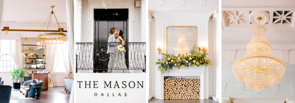indoor event spaces at The Mason Dallas wedding venue